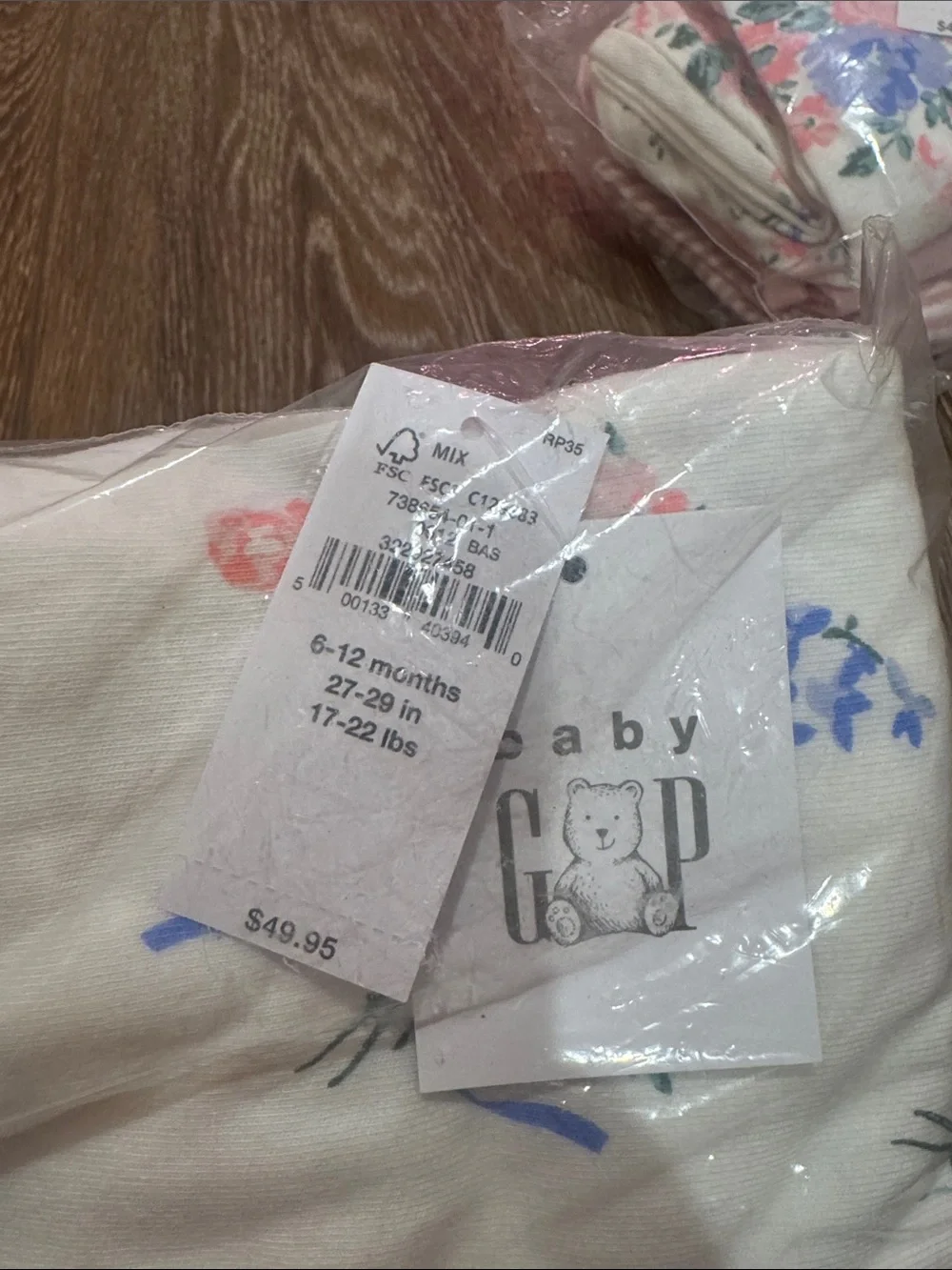 GAP babies’s first favorites organic cotton, bodysuits & pull-up pants 6-12m